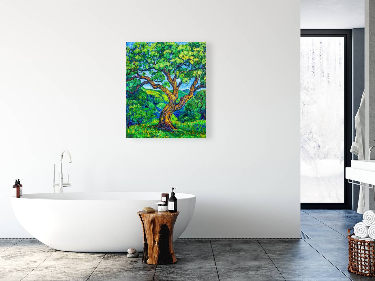 Old Man of the Forest Reproduction