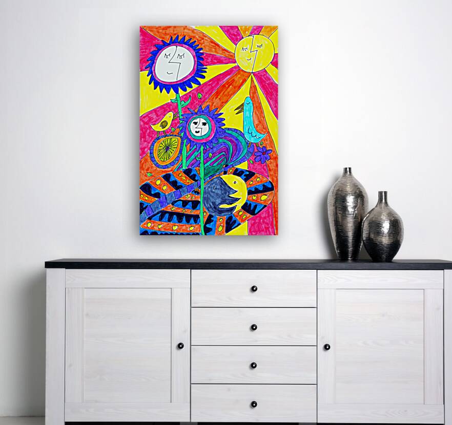 Abstract Dream Landscape Reproduction