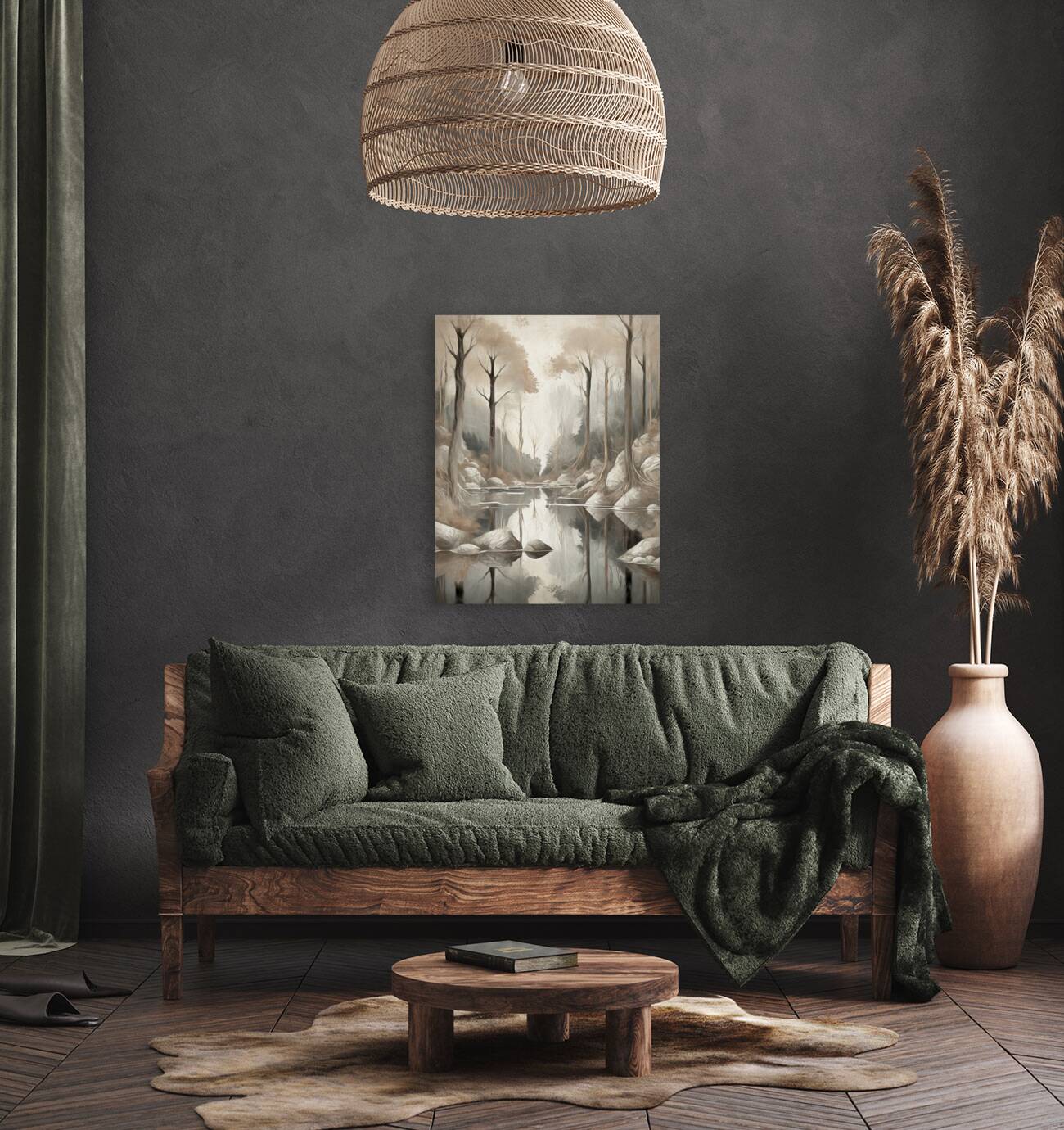 Early Morning Mist  Reproduction