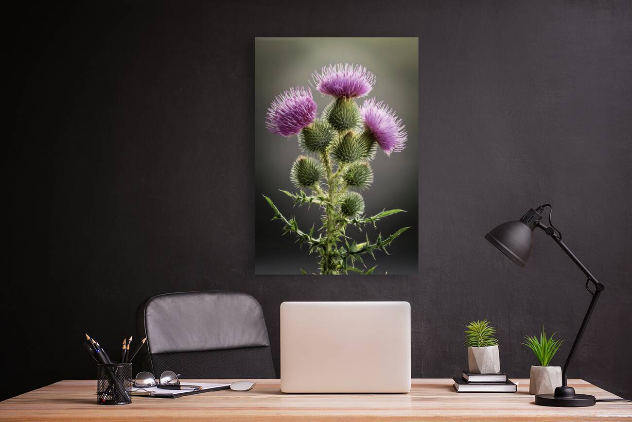 Scottish Thistle Reproduction