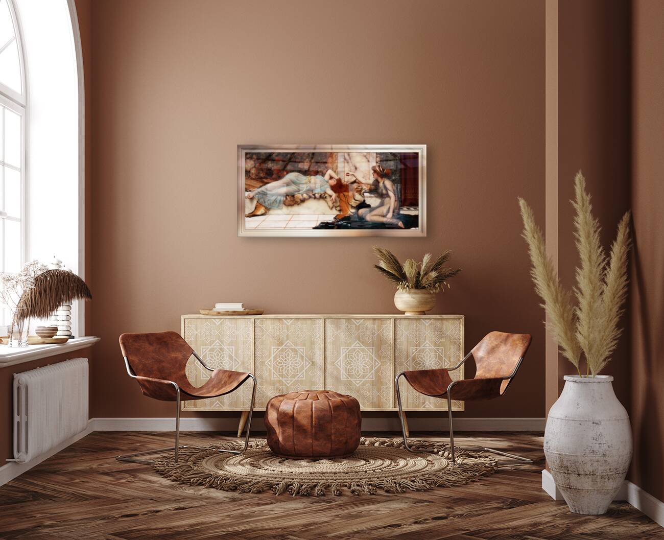 Mischief and Repose by John William Godward Reproduction