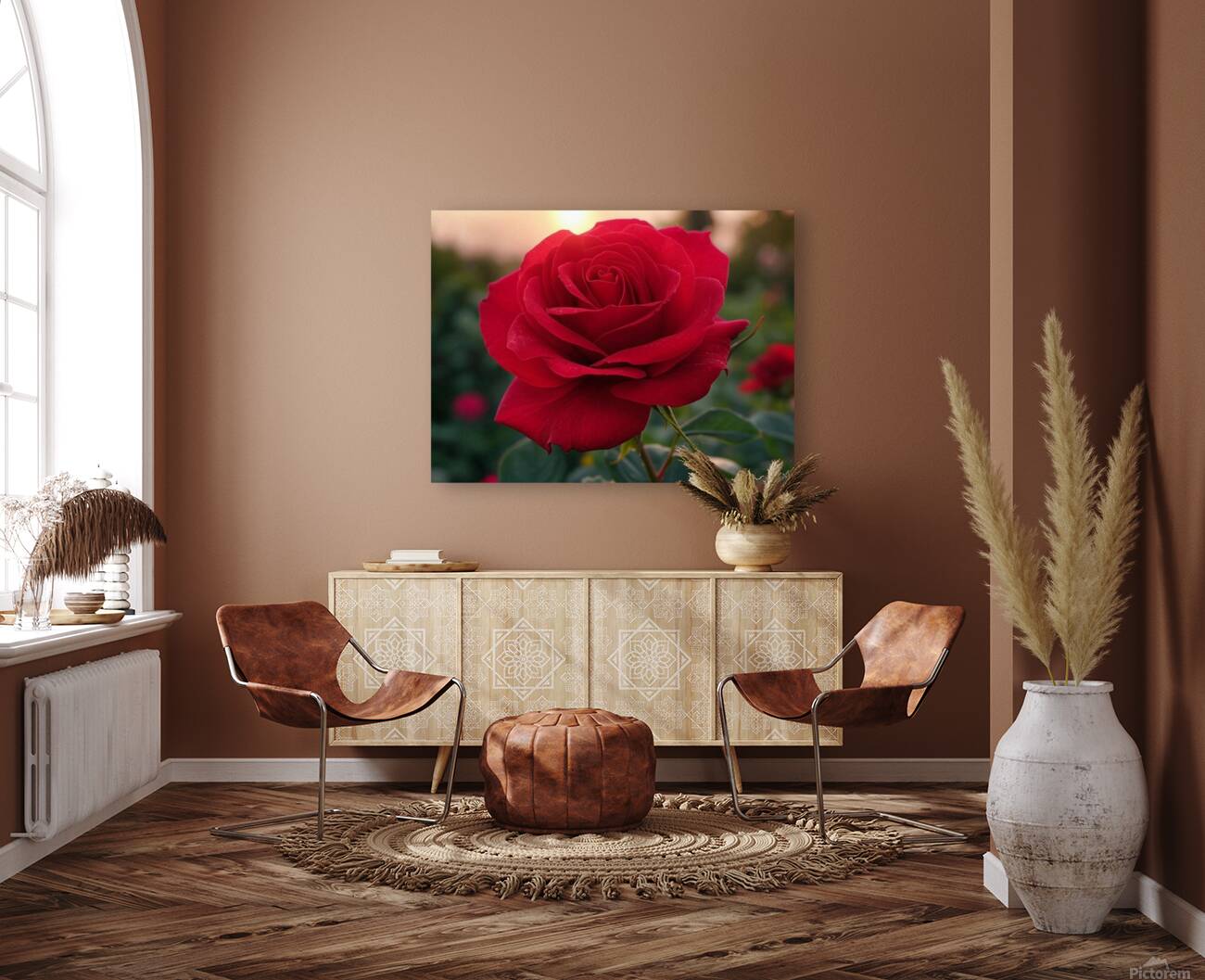 Red rose Reproduction