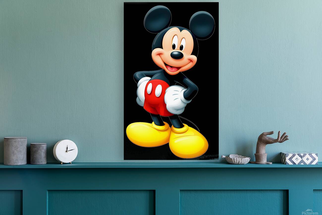Classic Mickey Mouse Standee Reproduction