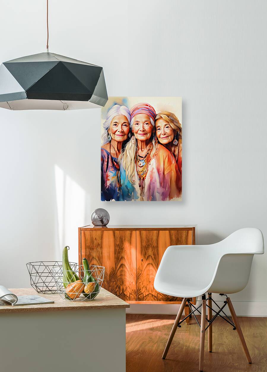 Besties Forever Wrinkles and All Reproduction