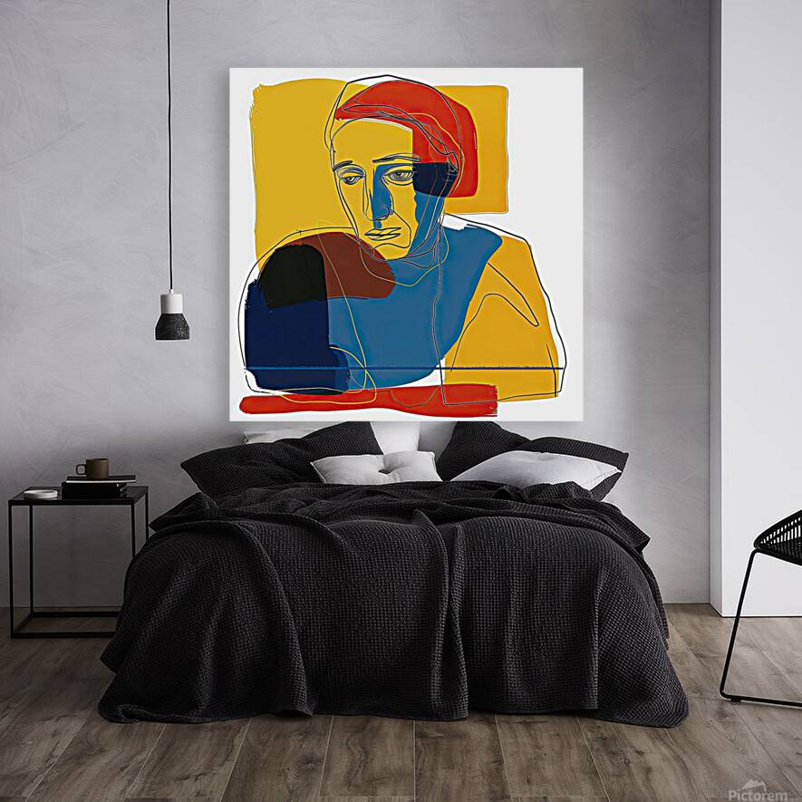 Contemplative Gaze Y59H2N 55 Reproduction