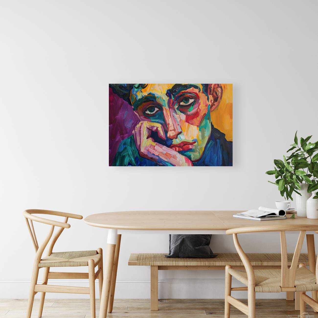 Contemplative Gaze Y59H2N 62 Reproduction