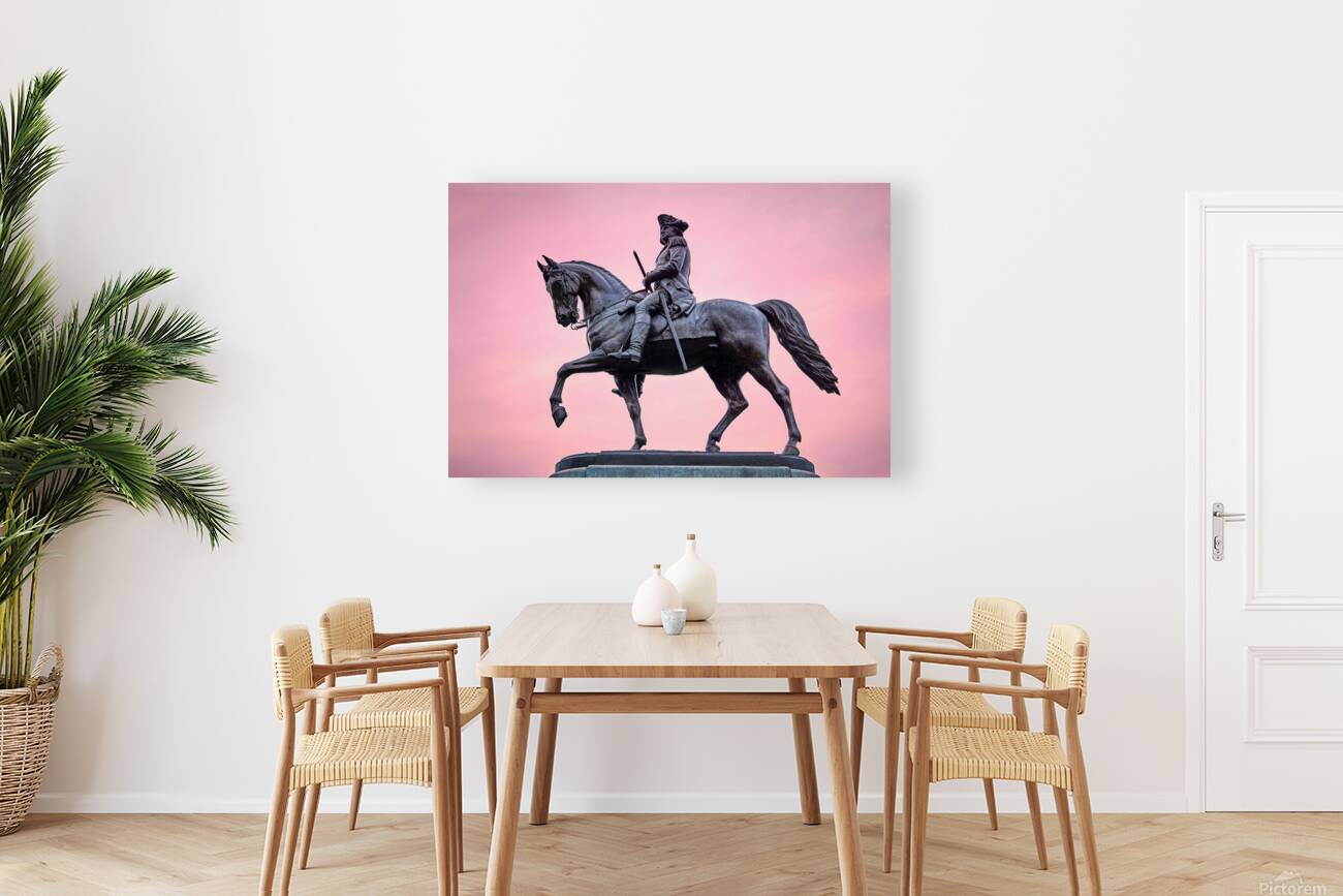 Equestrian Statue of George Washington in Boston Reproduction