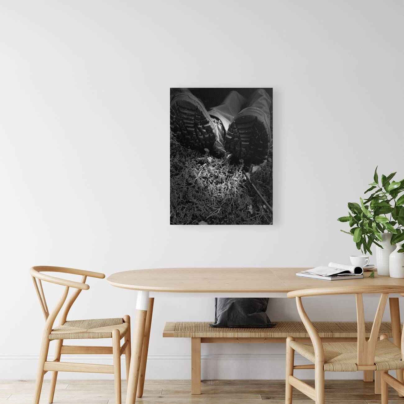 Scenes from the Trail- Resting  Reproduction