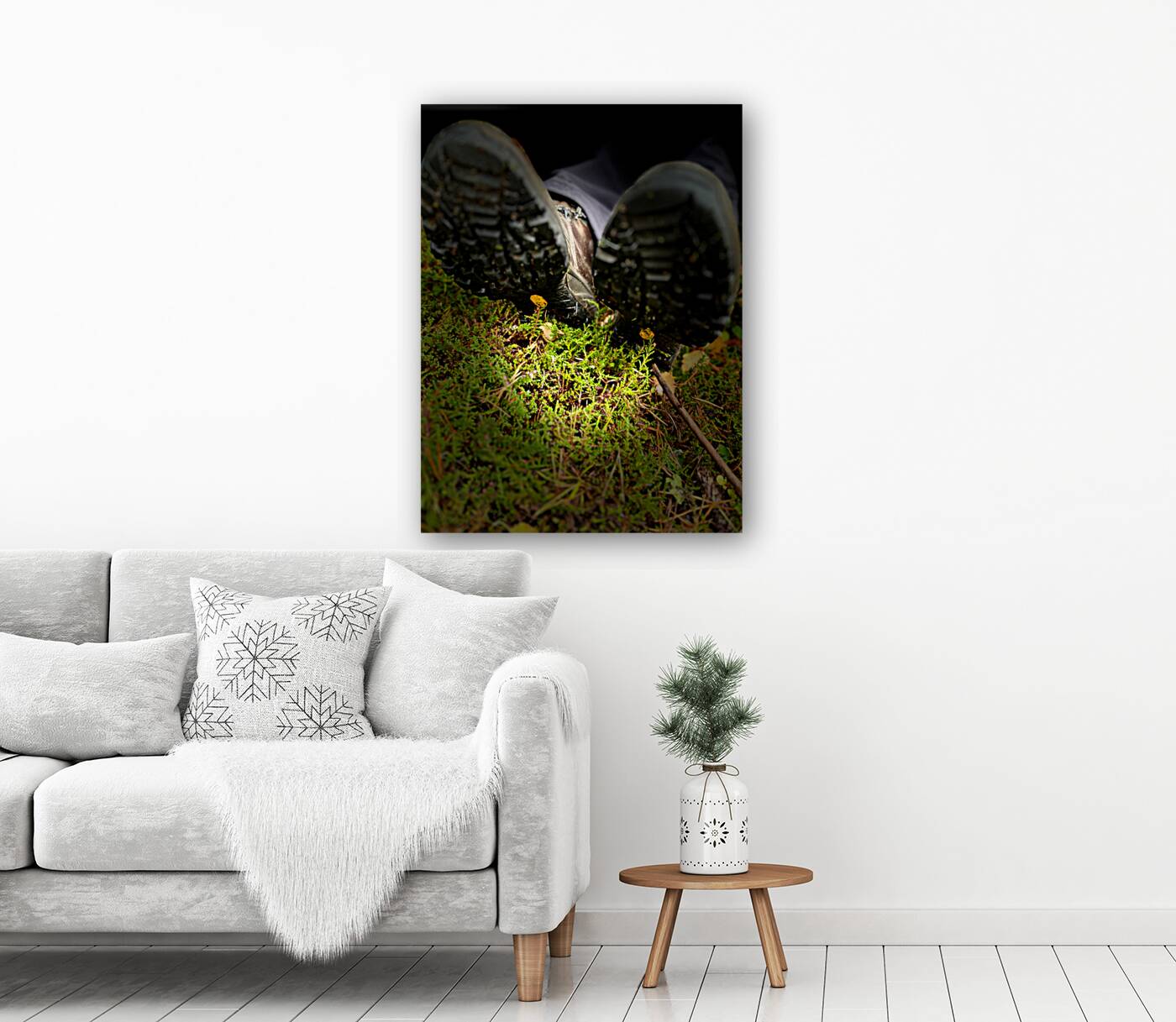 Scenes from the Trail- Rest Reproduction