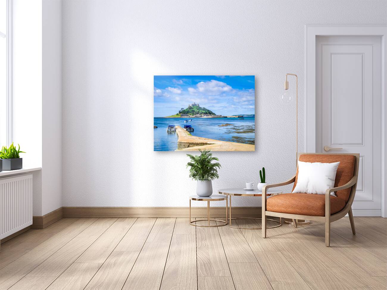 St Michaels Mount Marazion Cornwall UK Reproduction