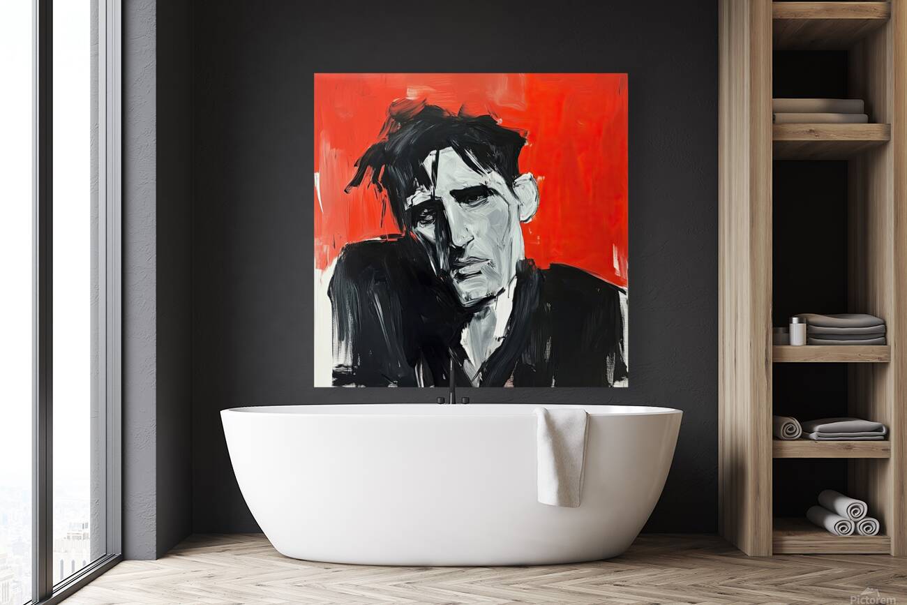 Crimson Contemplation P23K9N 52 Reproduction