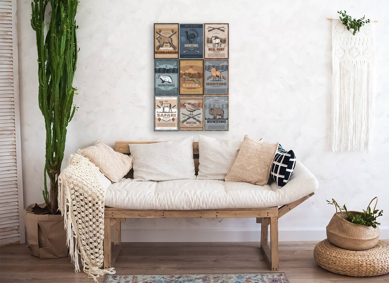 Hunting club. a Reproduction