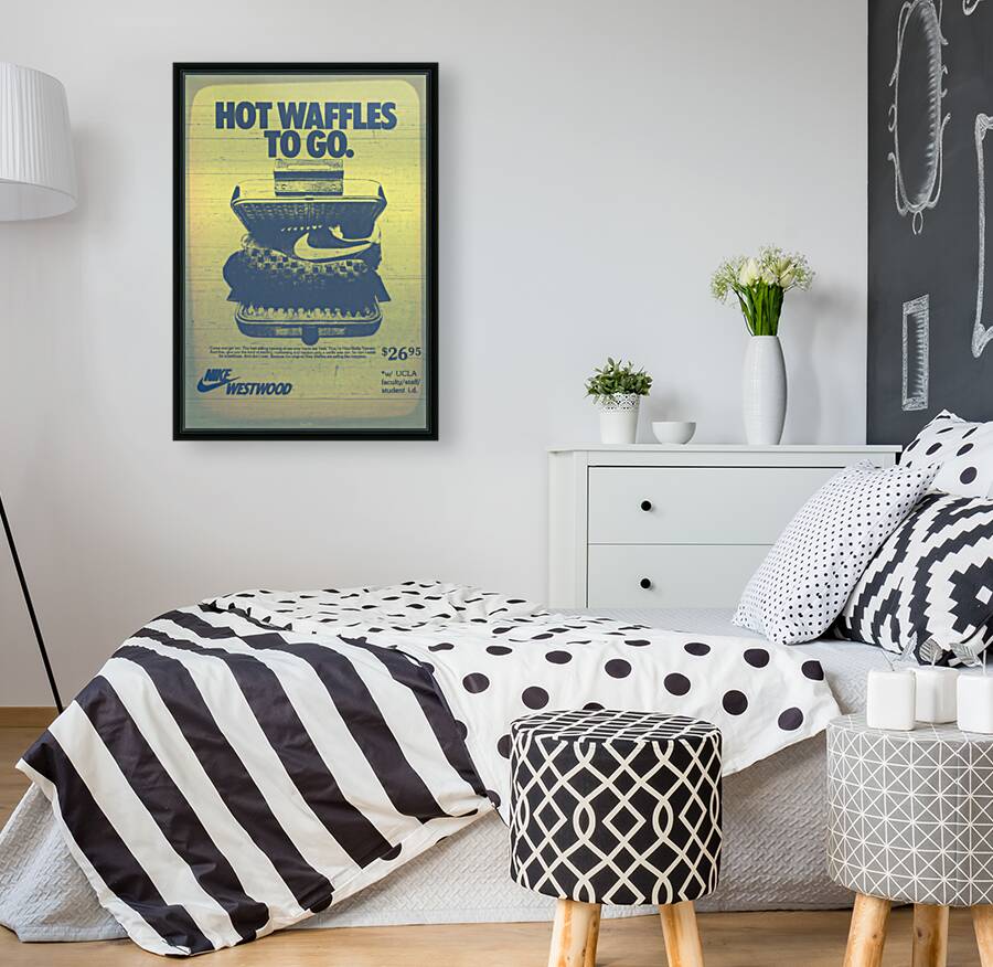 1979 Nike Hot Waffles to Go Ad Reproduction