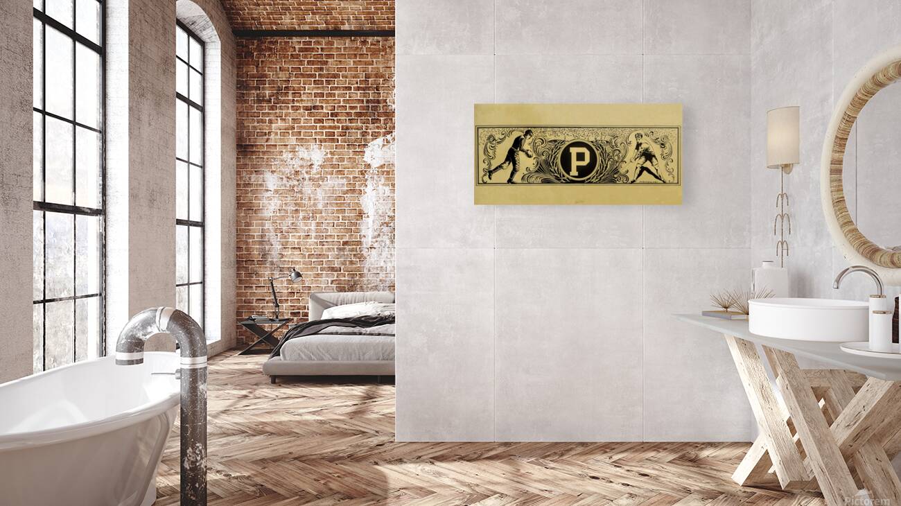 Early 1900s Purdue University Art by Raschbacher Reproduction