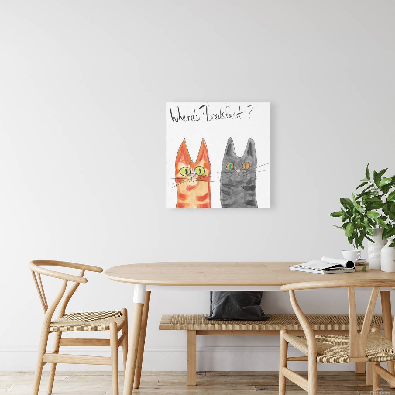 Where’s Breakfast Reproduction