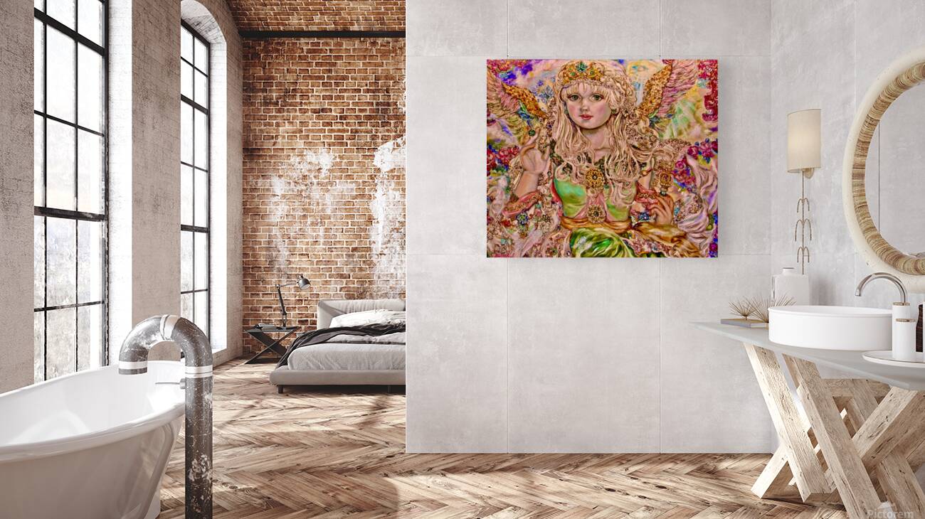 Yumi Sugai. An emerald angel. Reproduction