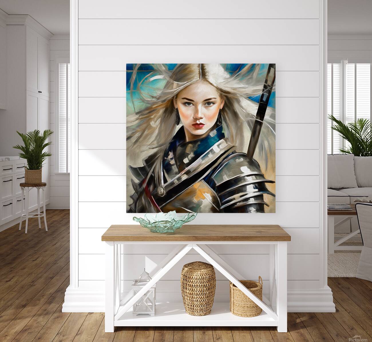 Blonde Warrior Reproduction