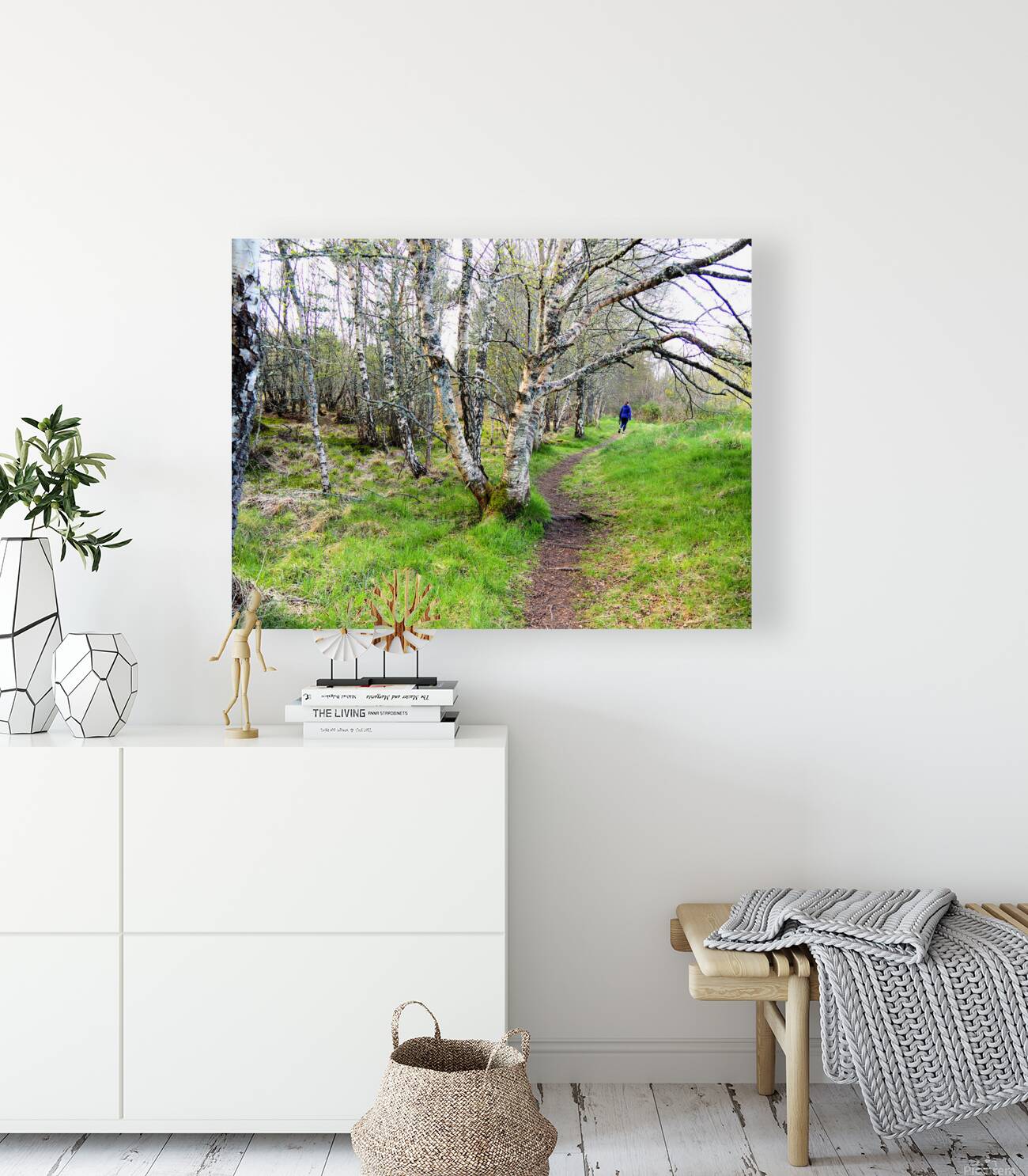  Spring Hike Through the Scottish Highlands                                                                                                                     Reproduction