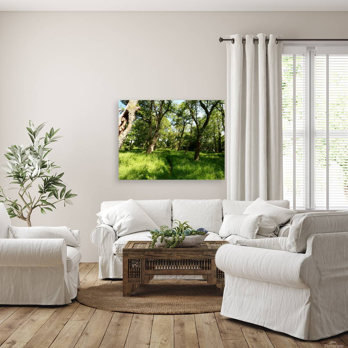 Scottish Highlands Summer Style Reproduction