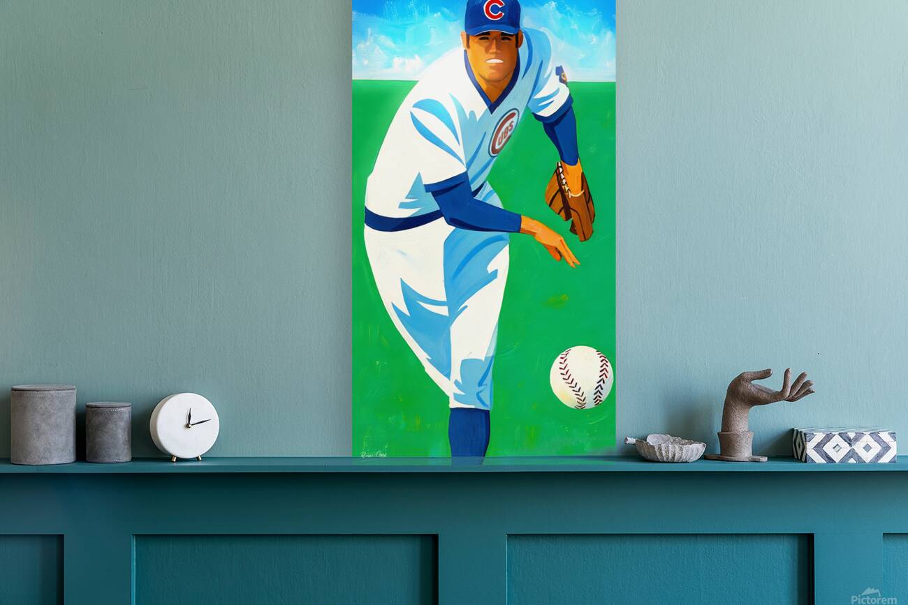 1975 Chicago Cubs Pitcher II Reproduction
