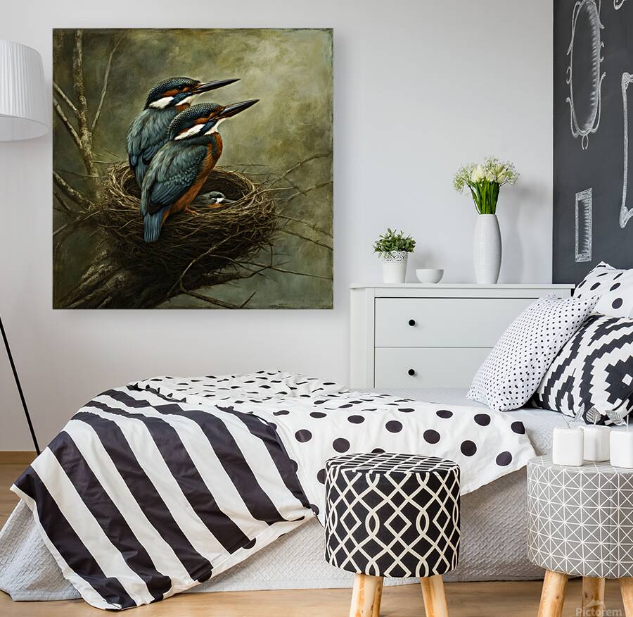 KINGFISHER CHICK Reproduction