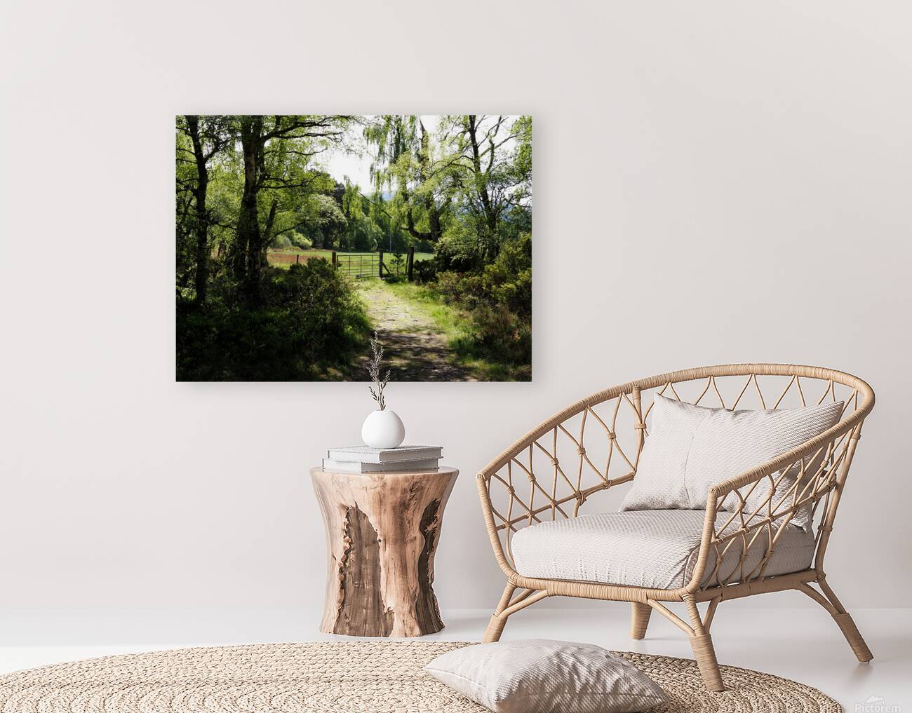 Scottish Highlands Spring                                                                                                        Reproduction