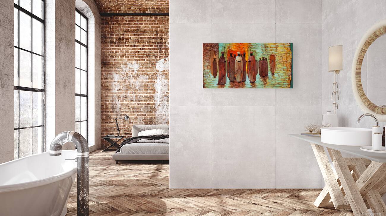 Procession of the Saints 14 priests Reproduction