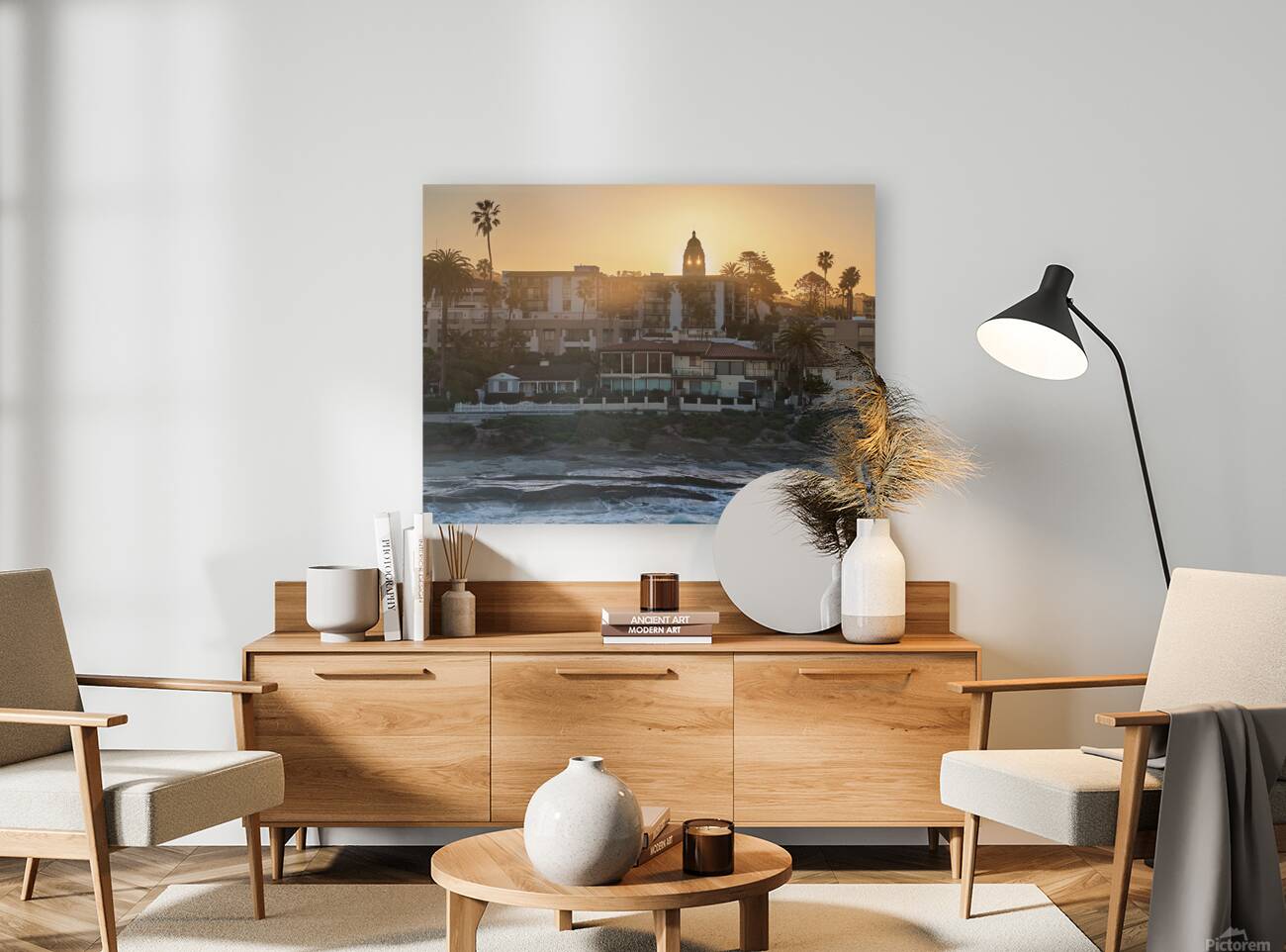 La Jolla Bishops School Bell Tower Sunrise Reproduction