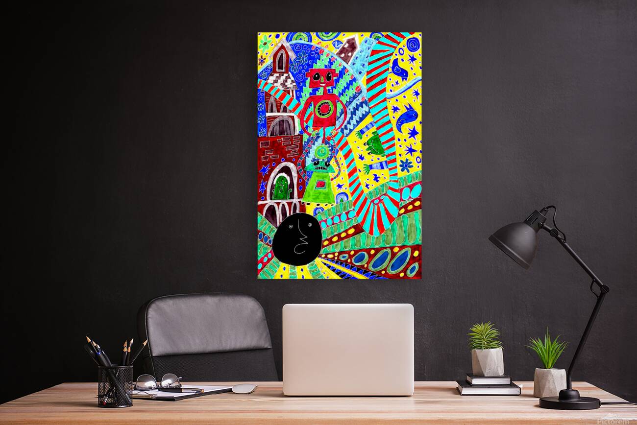 Abstract Surreal Imagination Reproduction