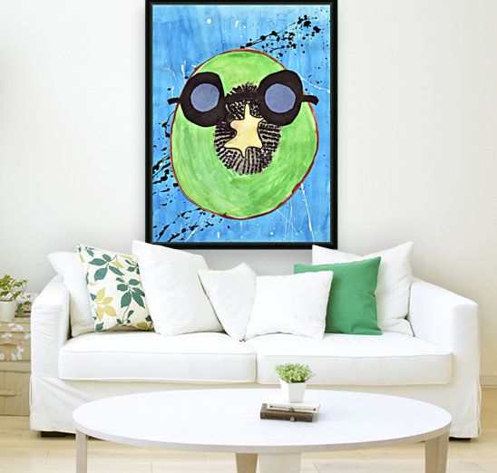 Kiwi Man. Michael D Reproduction