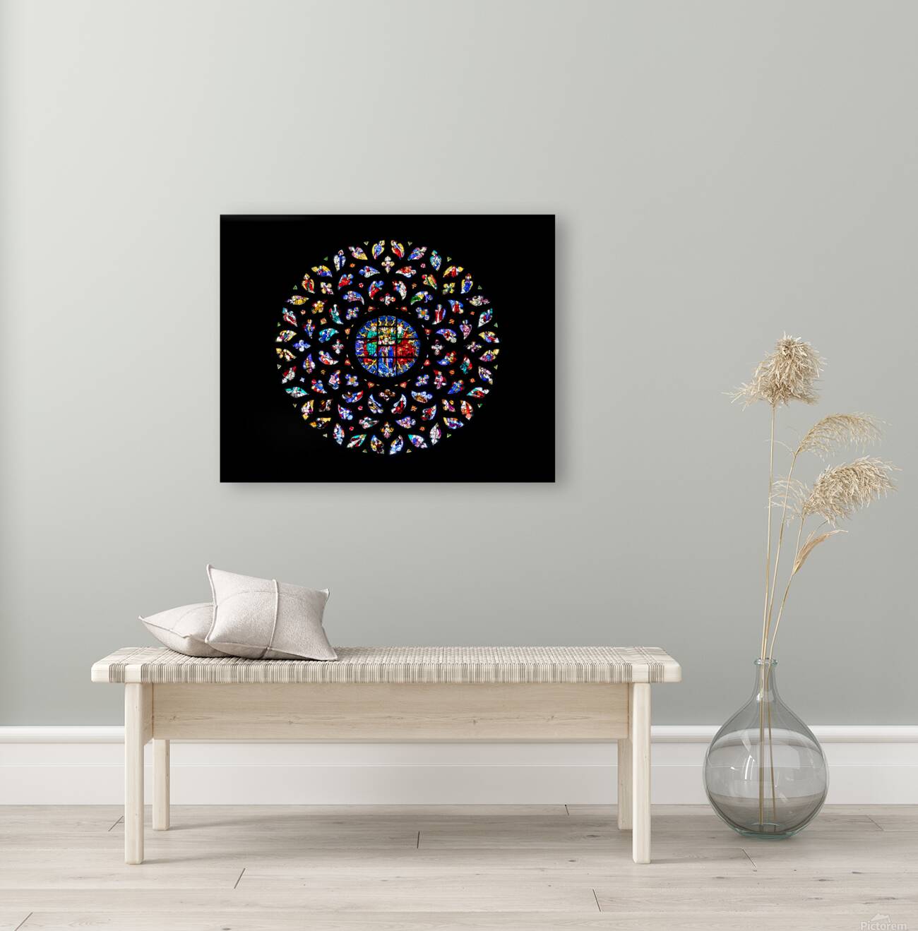 Angelic Rose Window Reproduction