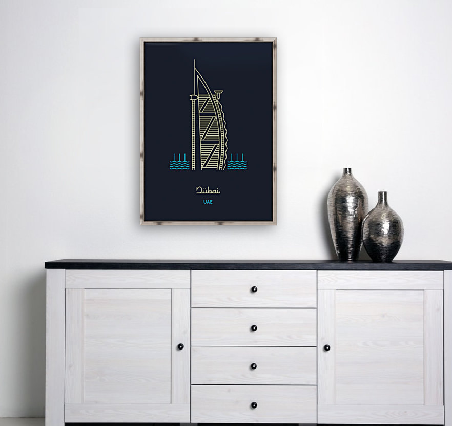Dubai Uae Chalk Gunawan Rb Canvas