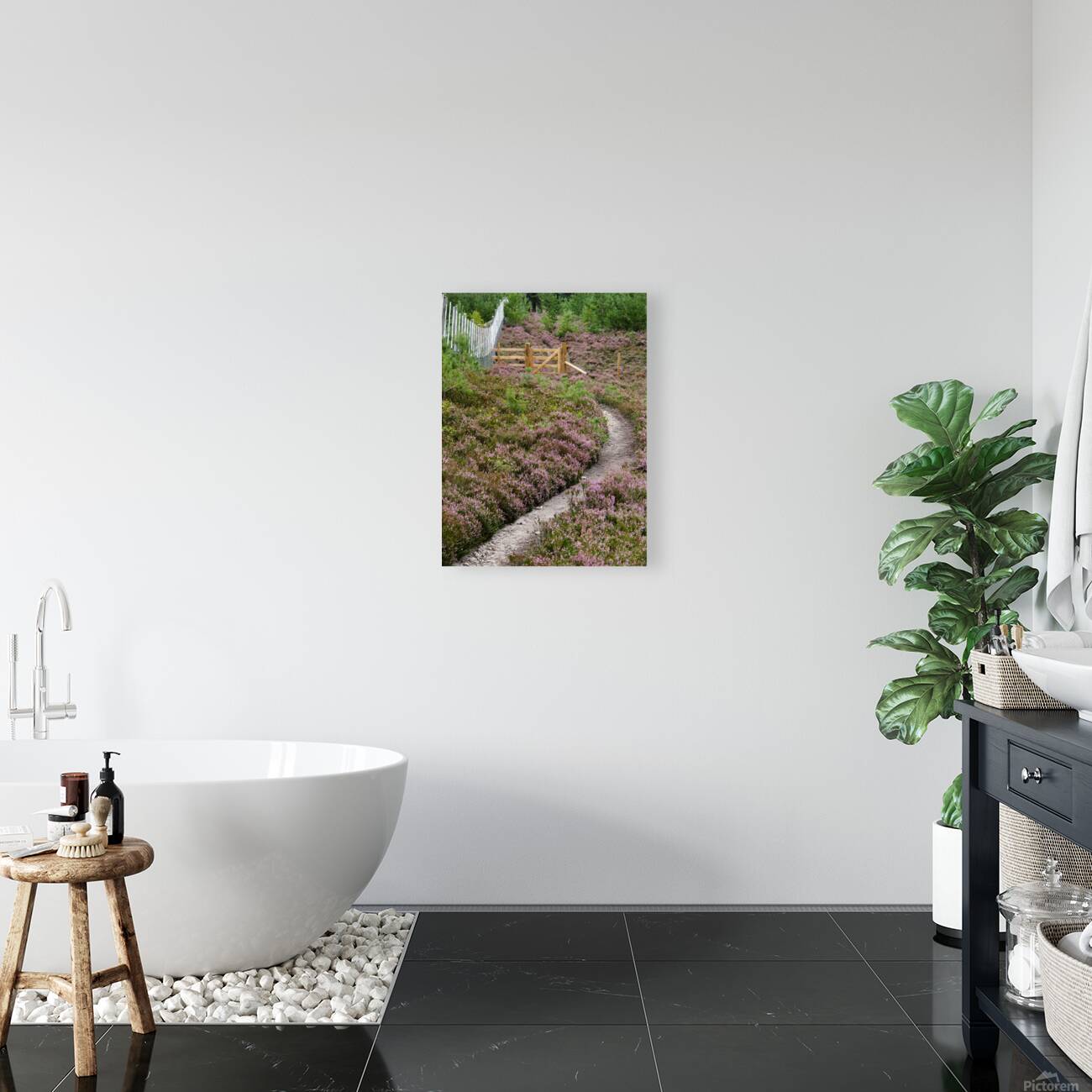  The Heather Honey Trail through the Scottish Highlands                                                                                                                     Reproduction