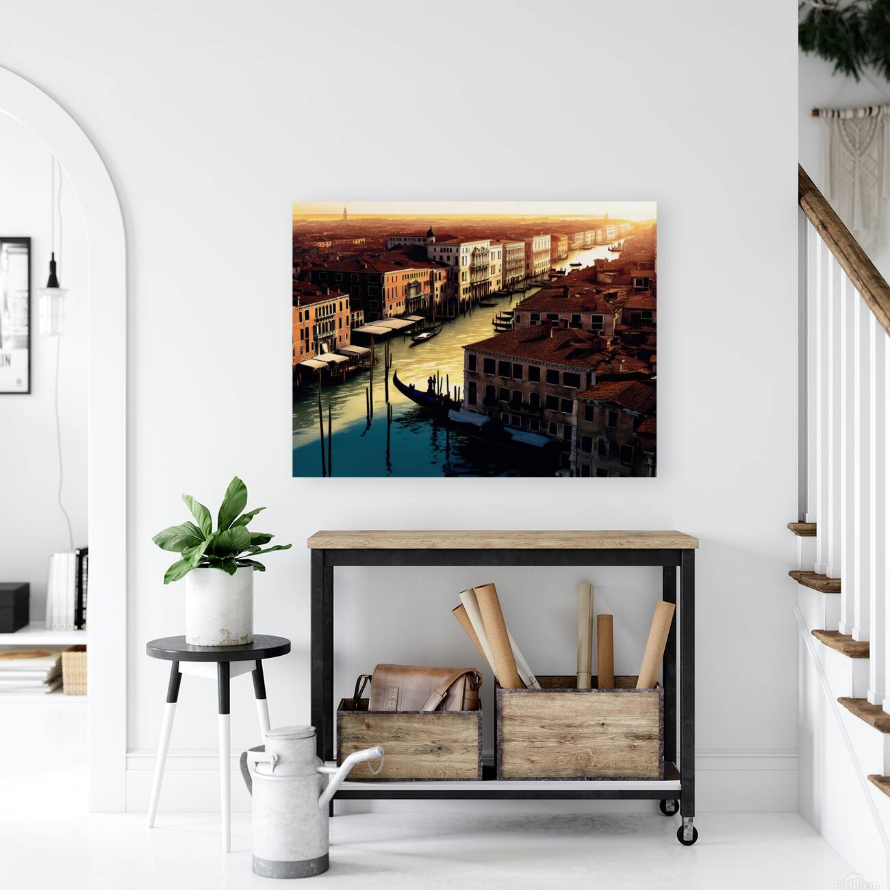 VENICE SUNRISE......WIDESCREEN Reproduction