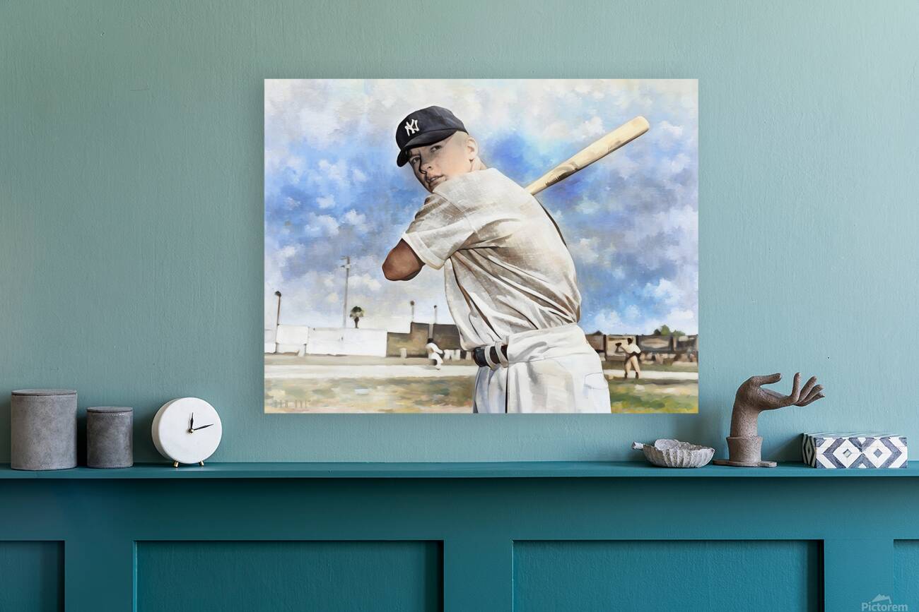 Yankee Legend Mickey Mantle  Reproduction