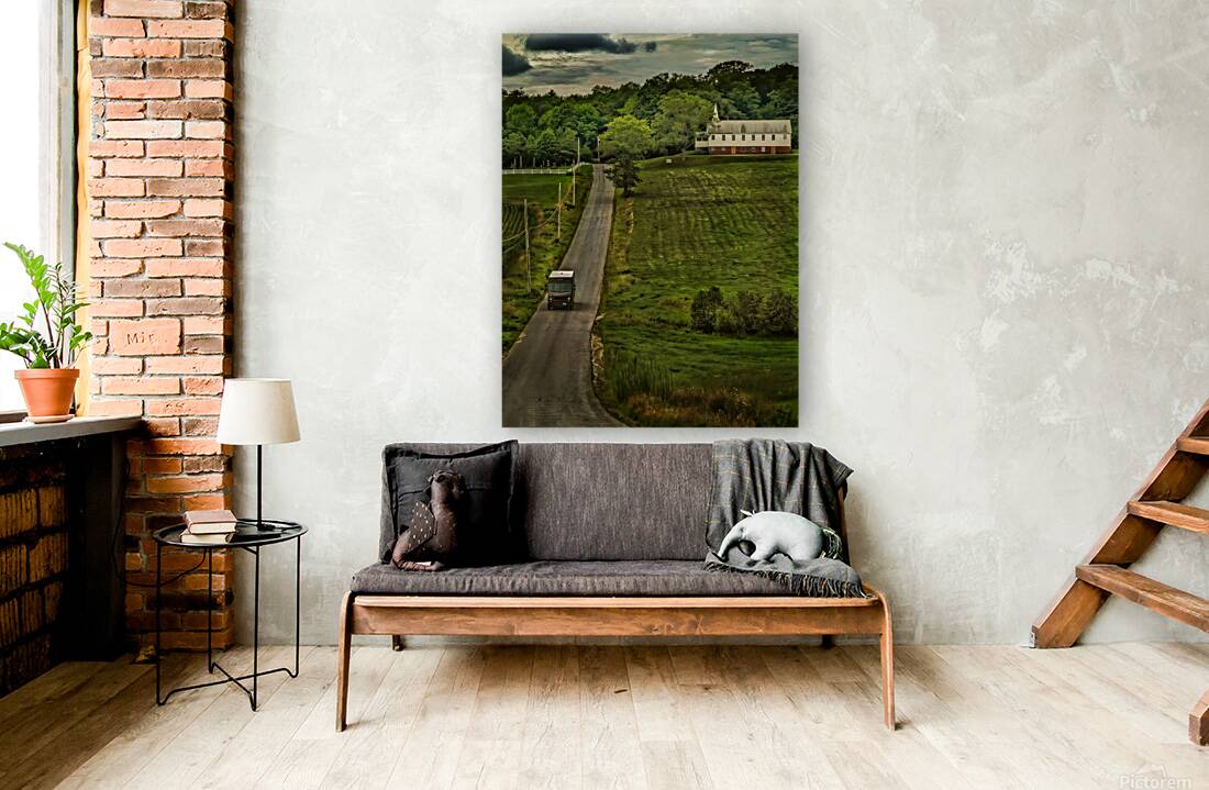 Summer on Westborough Road Reproduction