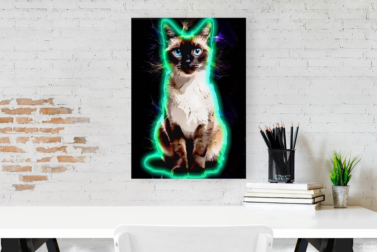 1001 aura neon art siam Reproduction