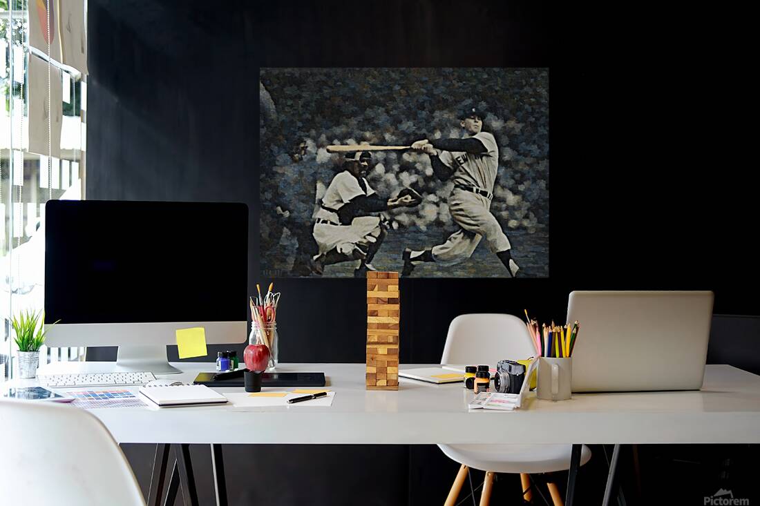 Mickey Mantle Swing Reproduction