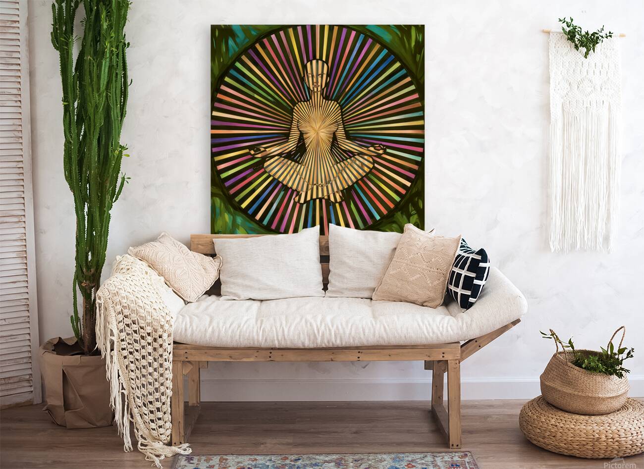 ArtXcl 1008 Mandela meditation Reproduction