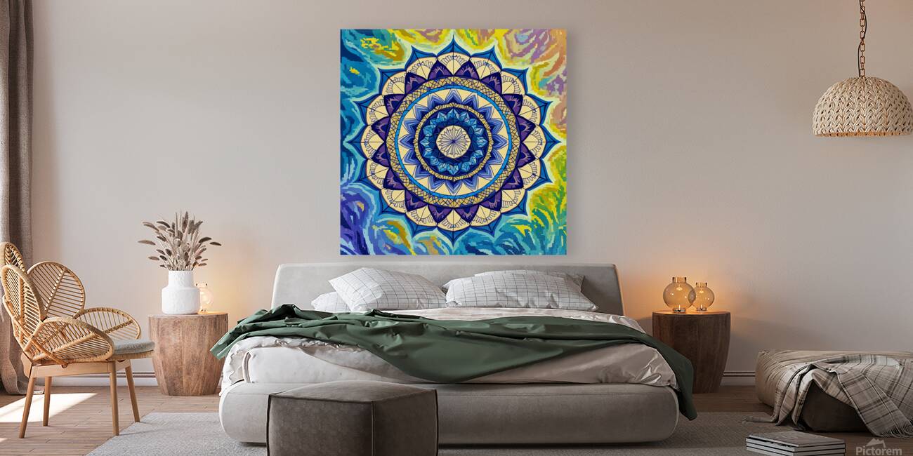 ArtXcl 1013 mandala Reproduction