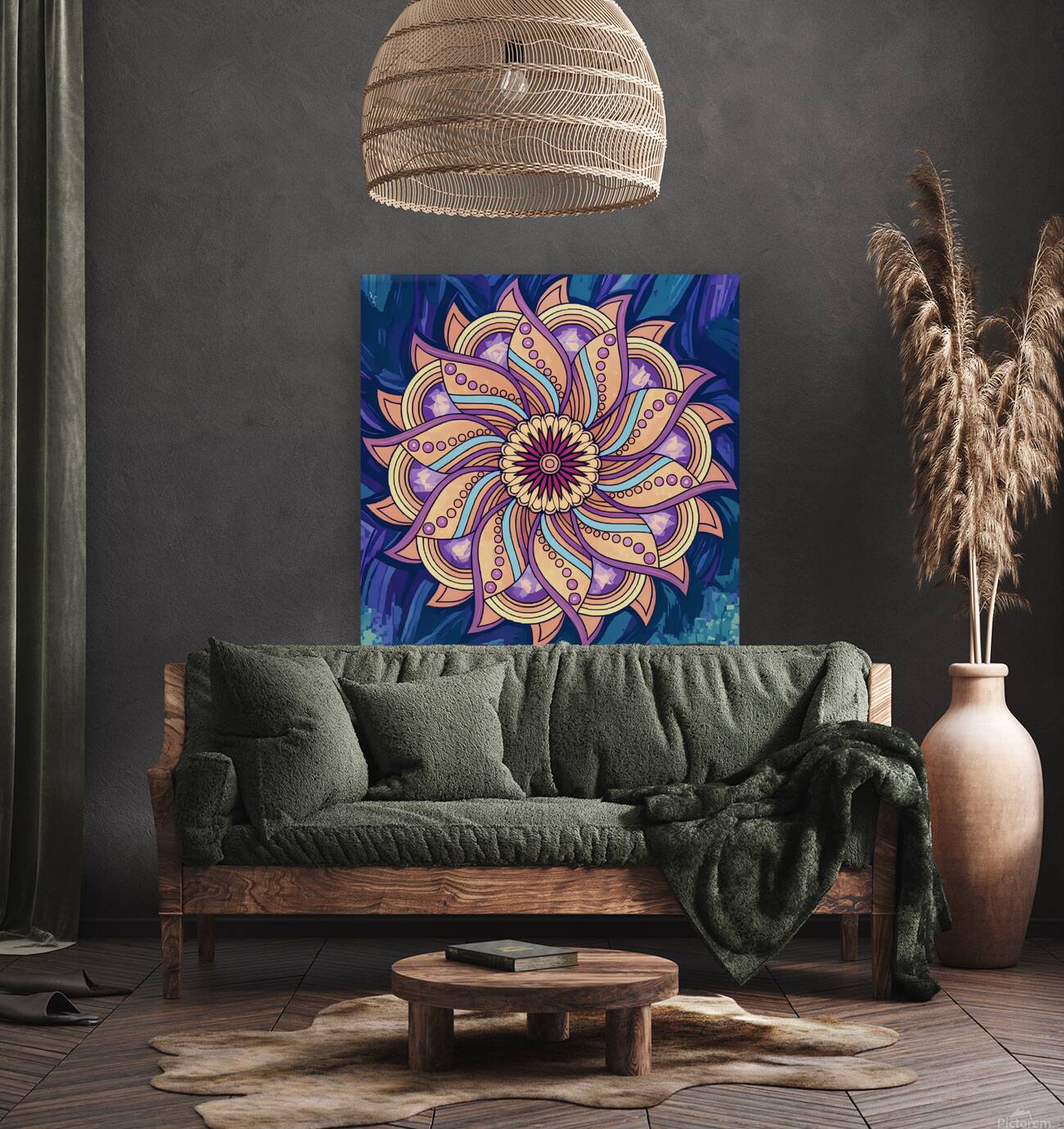 ArtXcl 1015 mandala Reproduction