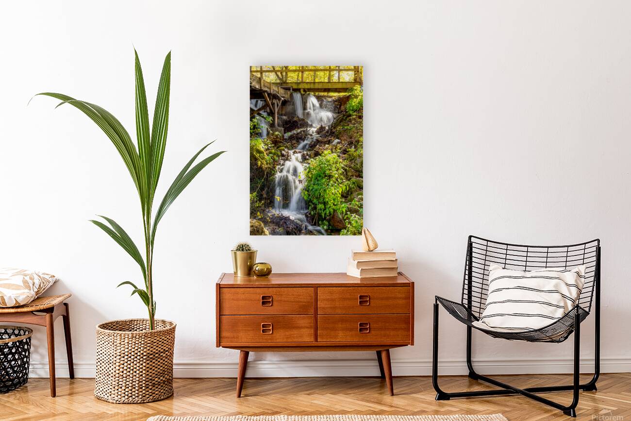 Rustic Falls At Reeds Spring Mill Reproduction