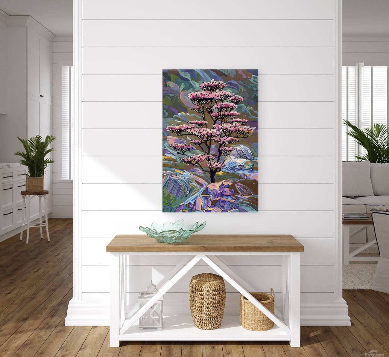 Arte 020 bonsai illustration Reproduction