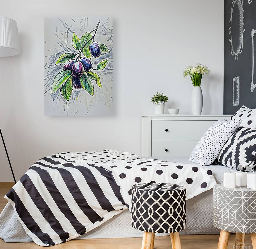 ArtXcl 029 grapes illustration Reproduction