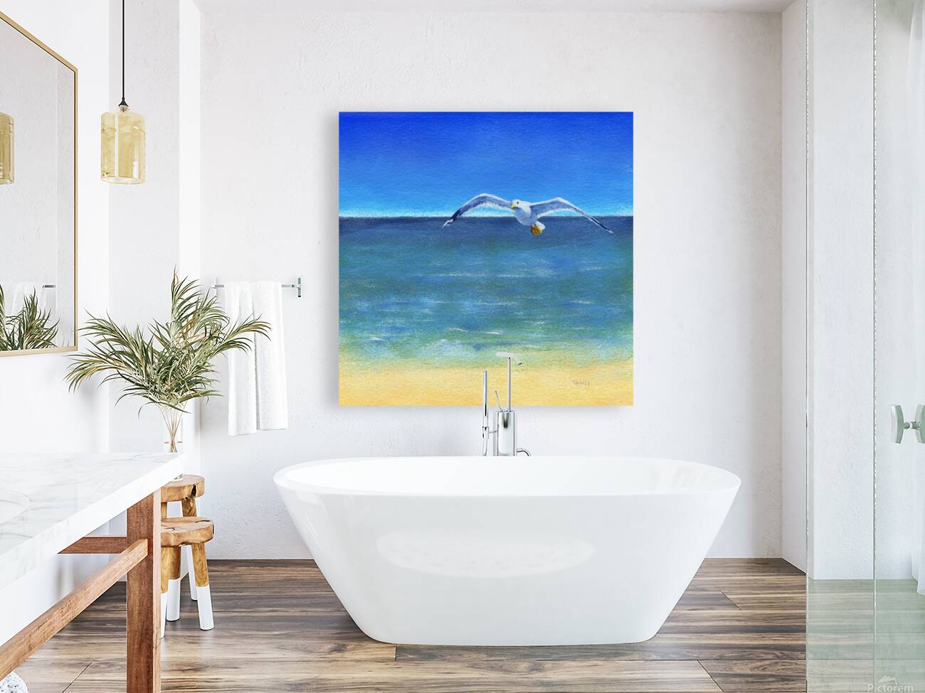 Spread your wings and fly acrylic painting Reproduction