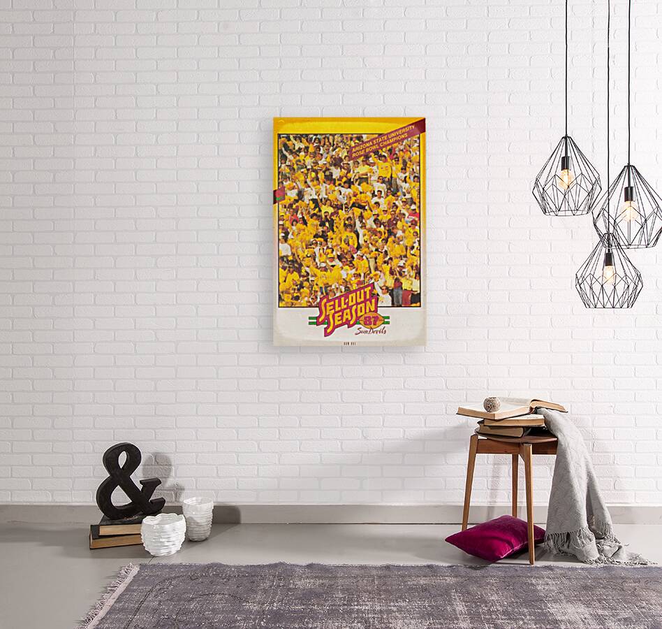 1987 Arizona State Football Art Reproduction