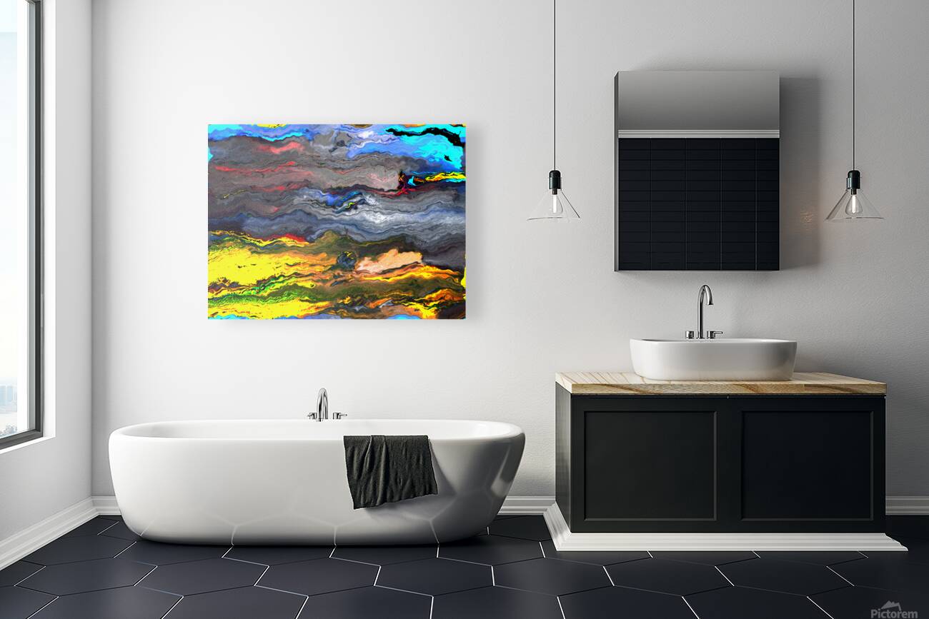 Abstract Sky Landscape View Reproduction