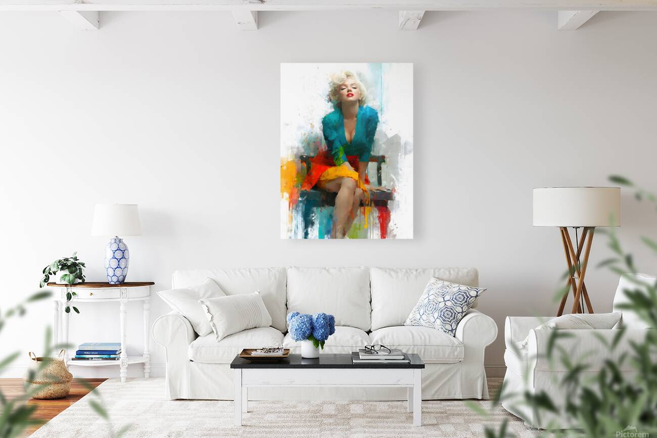 Icon in Color – Modern Muse Print Reproduction