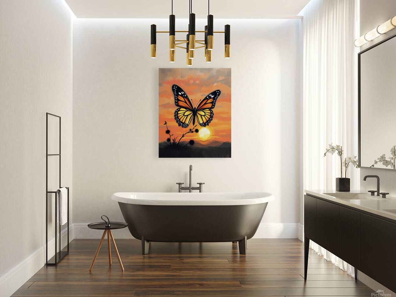 Sunset Butterfly Beauty 2025 at 9 54 18 PM Reproduction