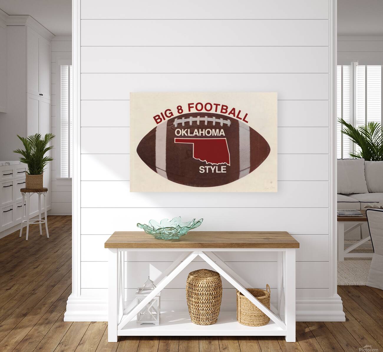 1970s Big Eight Football Oklahoma Style Reproduction